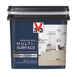 V33 750ml Hemp Satin Acrylic Multi Surface Paint