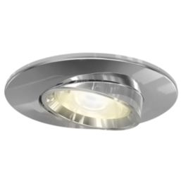 4lite  Tilt  Fire Rated LED Smart Downlights Chrome 5W 440lm 6 Pack