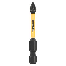 DeWalt Flextorq 6.35mm 57mm Hex Shank PZ2 Screwdriver Bits 7 Pieces