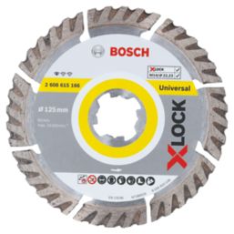 Bosch  X-Lock Masonry Diamond Cutting Disc 125mm