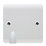 Crabtree Instinct 20A Unswitched Flex Outlet  White