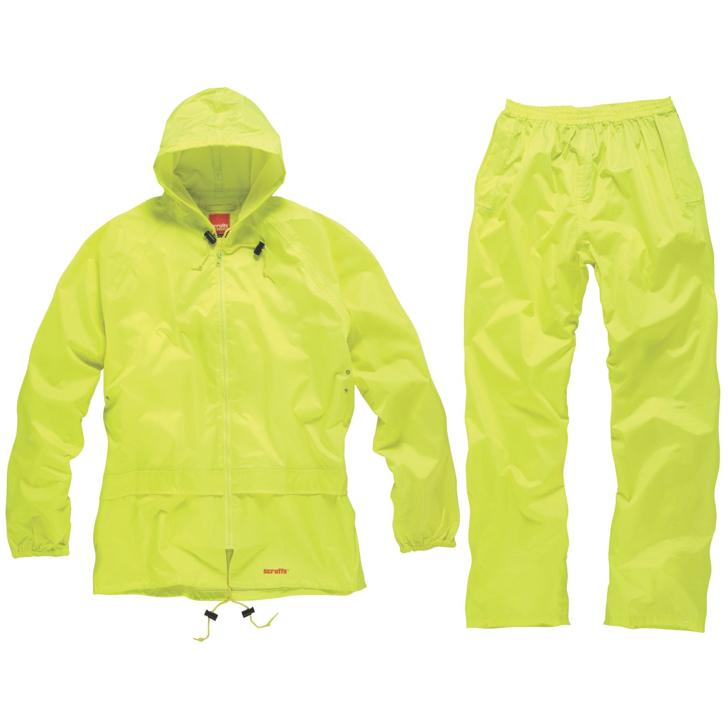 Scruffs T54555 Waterproof Suit Yellow Large 44" Chest (832JJ)