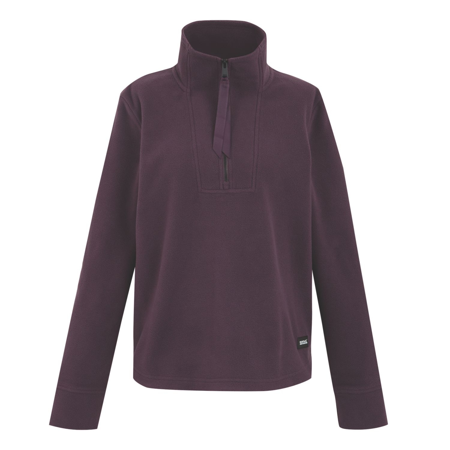 Regatta Juliette Womens Half Zip Fleece Deep Plum Size 14 (832VM)