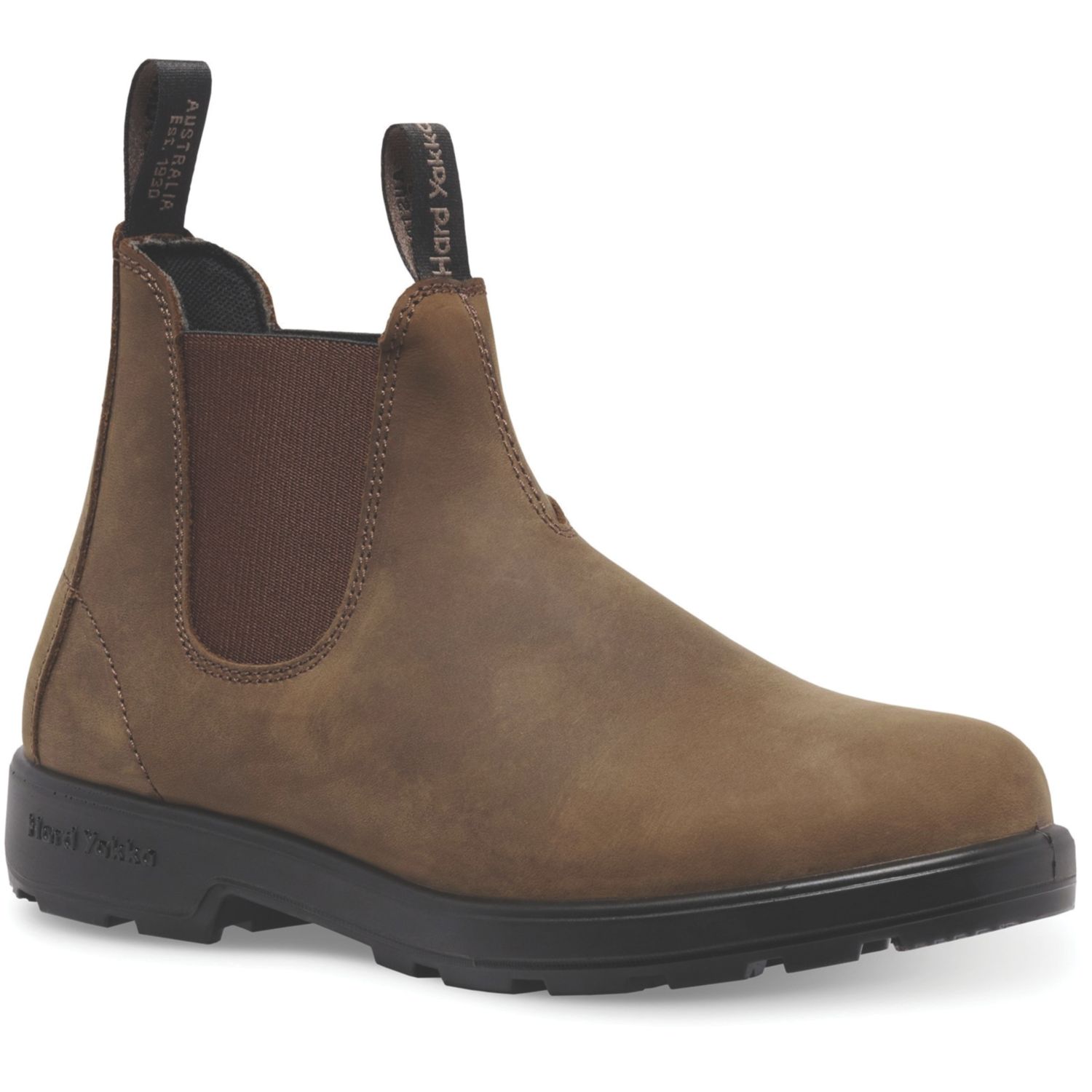 Hard Yakka Brunswick Nubuck Size 11 Brown Water-Resistant Non Safety Dealer Boots (832XR)