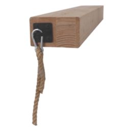 Magnodur Eye Plate Black 38mm x 38mm x 30mm