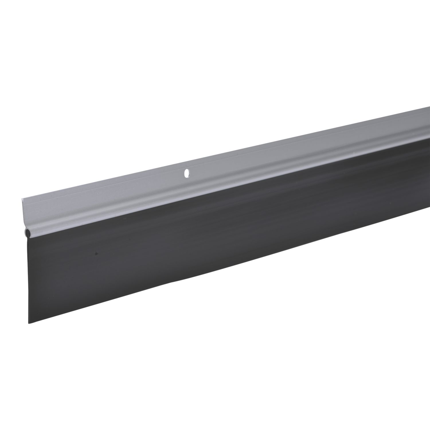 Essentials Garage Door Draft Excluder White 1.25m 2 Pack (832YU)