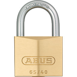 Abus Premium 65 Brass     Padlock 40mm