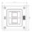 LAP  IP66 20A 2-Gang 2-Way Weatherproof Outdoor Switch
