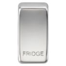 Knightsbridge 'FRIDGE' Switch Cover Polished Chrome