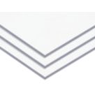 Radmat Building Materials Polycarbonate Clear Glazing Sheet 3050mm x 1000mm x 4mm 3 Pack