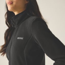 Regatta Floreo IV Full Zip Womens Fleece Black Size 18