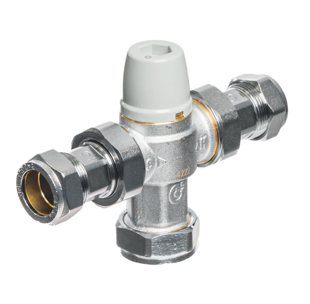 Flomasta Thermostatic Mixing Valve 22mm Screwfix