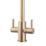 Swirl Divine Tap Brushed Brass