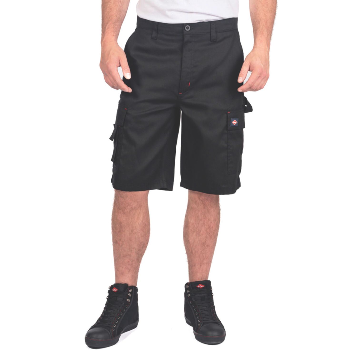 Lee Cooper LCSHO806 Cargo Shorts Black 42" W (833HU)