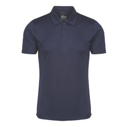 Regatta Honestly Made Polo Shirt Navy Small 37" Chest