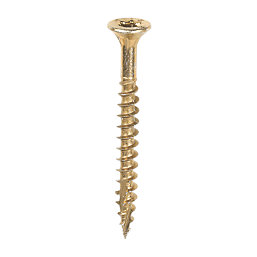 Timco C2 Clamp-Fix TX Double-Countersunk  Multipurpose Clamping Screws 4mm x 40mm 200 Pack