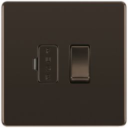 LAP  13A Switched Fused Spur  Black Nickel