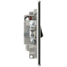 LAP  13A Switched Fused Spur  Black Nickel