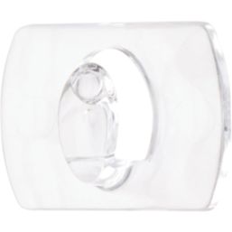 Command Clear Self-Adhesive Clear Decorating Clip 60 Pack