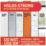 Command Clear Self-Adhesive Clear Decorating Clip 60 Pack