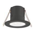 Saxby CosmosEco V3 Fixed  Fire Rated LED Recessed Downlight Black 6W 500lm