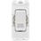 British General Nexus 800 Grid 20A Grid DP 'Water Heater' Printed Switch White