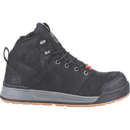 Hard Yakka Atomic Metal Free  Lace & Zip Safety Boots Black Size 10.5