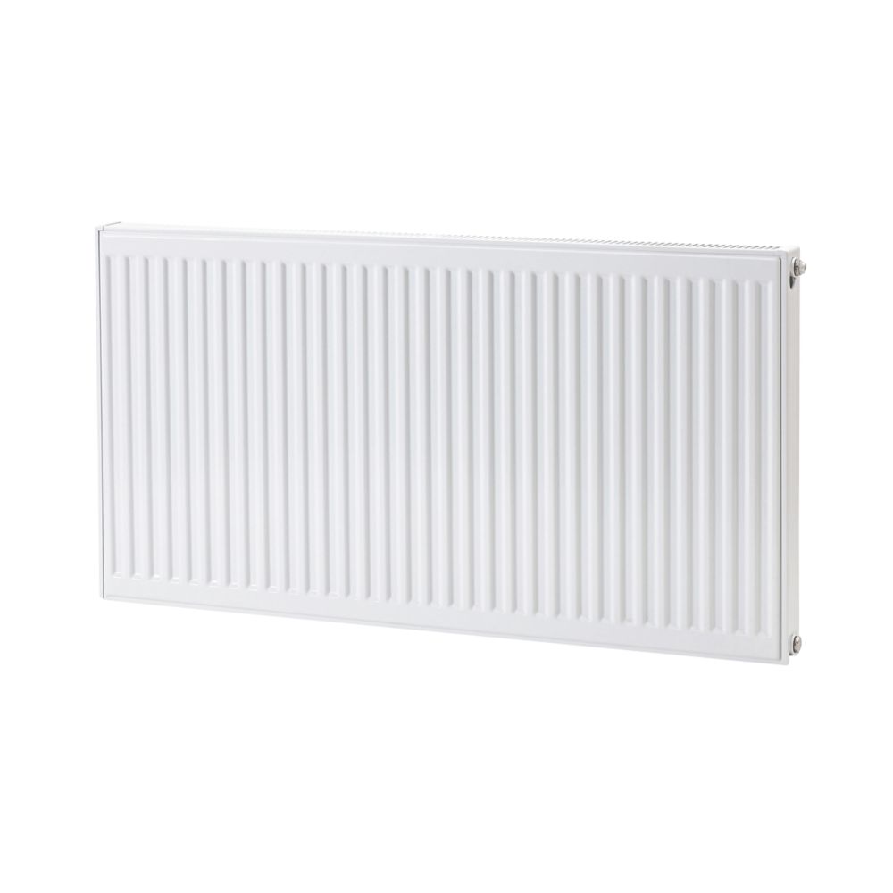 Flomasta 600mm x 1100mm 5016BTU White Type 21 Convector Radiator - Screwfix