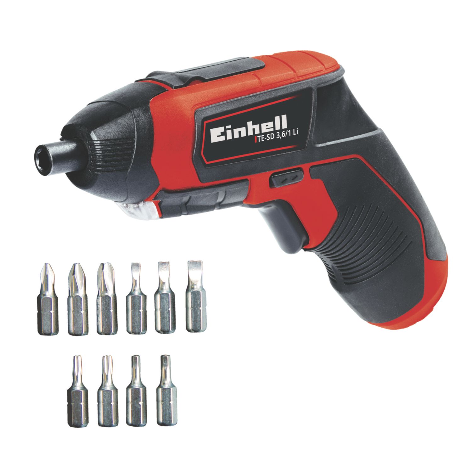 Einhell TE-SD 3,6/1 Li 3.6V 1 x 1.5Ah Li-Ion Power X-Change Cordless Screwdriver (833TJ)