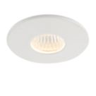 Saxby Lalo Round LED Downlight Matt White 4W 240lm