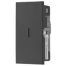 British General  20A Modular DP Key Switch Black