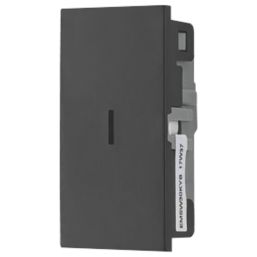 British General  20A Modular DP Key Switch Black