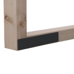 Magnodur Mending Plates Black 170mm x 30mm x 2mm 10 Pack