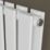 Azur Ilios Duplex 1800mm x 372mm 3864BTU White Vertical Designer Radiator