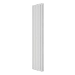 Azur Ilios Duplex 1800mm x 372mm 3864BTU White Vertical Designer Radiator