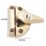 Smith & Locke Sash Window Fastener Polished Brass 64mm x 32mm