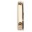 Smith & Locke Sash Window Fastener Polished Brass 64mm x 32mm