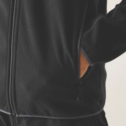 Regatta Hadfield Full Zip Fleece Black Small 38.6" Chest