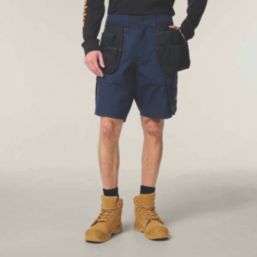 Hard Yakka Raptor Active Holster Work Shorts Dark Navy 38" W