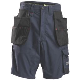 Hard Yakka Raptor Active Holster Work Shorts Dark Navy 38" W