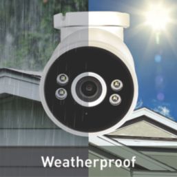 Swann SWNHD-ADVANCXB-GL White Wired 4K Indoor & Outdoor Bullet Add-On NVR Camera