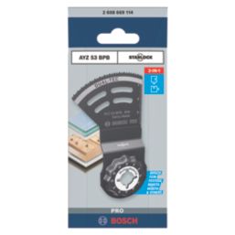Bosch Starlock PRO AYZ 53 BPB Multi-Material Plunge Cutting Blade 53mm