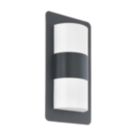 Eglo Cisterna Outdoor Wall Light Silver
