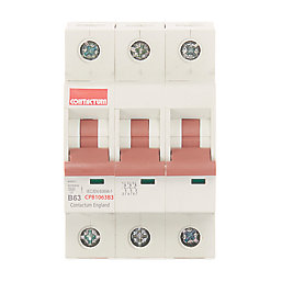 Contactum Defender 63A TP Type B 3-Phase MCB