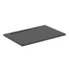 Ideal Standard i.life Ultraflat S Rectangular Shower Tray Jet Black 1200mm x 900mm x 30mm