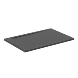 Ideal Standard i.life Ultraflat S Rectangular Shower Tray Jet Black 1200mm x 900mm x 30mm