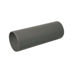 FloPlast  Round Rainwater Downpipes Anthracite Grey 68mm x 2.5m 6 Pack
