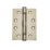 Hardware Solutions Antique Brass  Ball Bearing Hinges 102mm x 75mm 2 Pack