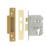 ERA  Polished Brass Euro Sashlock 76mm Case - 56mm Backset