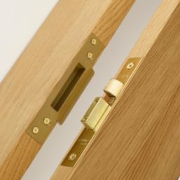 ERA  Polished Brass Euro Sashlock 76mm Case - 56mm Backset